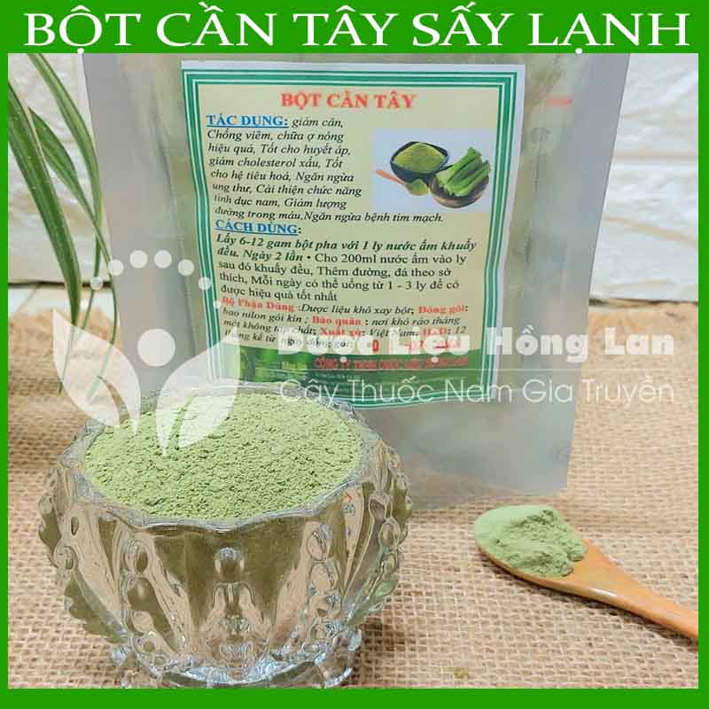 [FreeshipMAX] Bột Cần Tây 100g Sấy Lạnh 100% Nguyên Chất