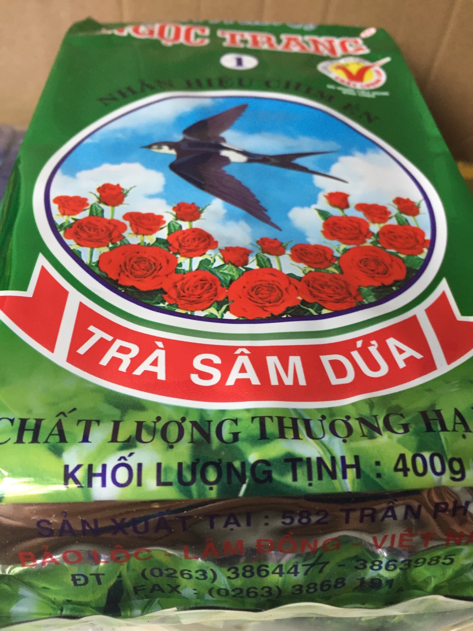 Trà Sâm Dứa Ngọc Trang 1 gói 400g