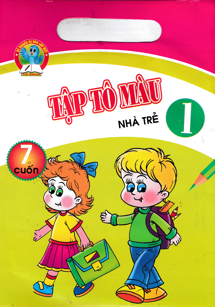 Sách bộ túi tập tô màu nhà trẻ tập 1