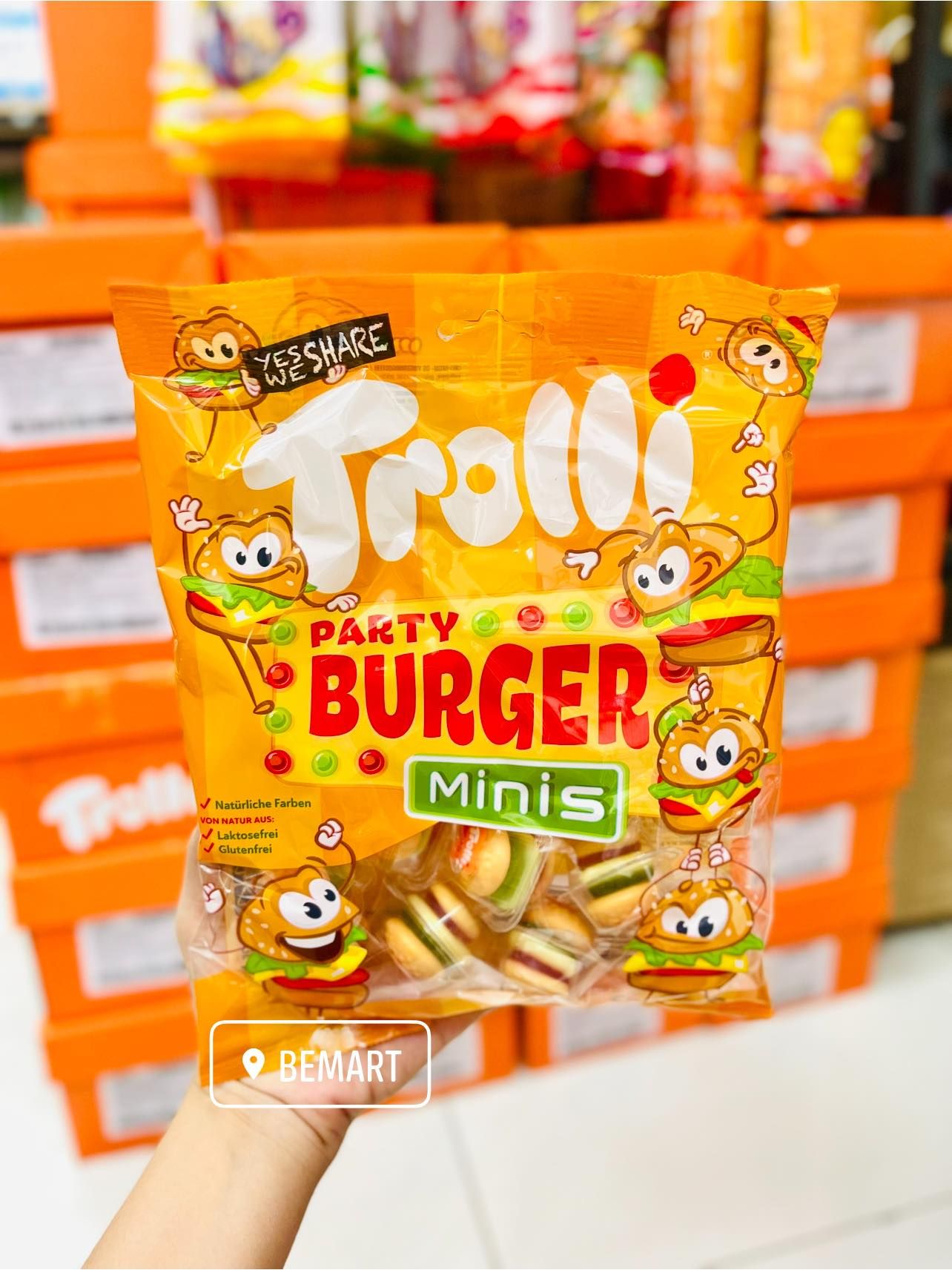 KẸO DẺO TROLLI ĐỨC