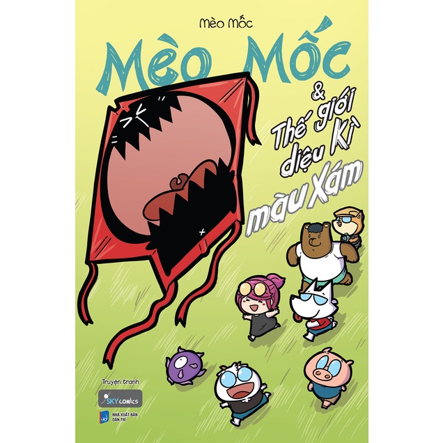 Truyện tranh - mèo mốc và thế giới diệu kì màu xám