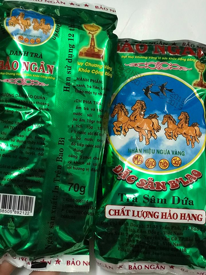 TRÀ SÂM DỨA BẢO NGÂN ( GÓI 350G ) đặc sản đà nẵng