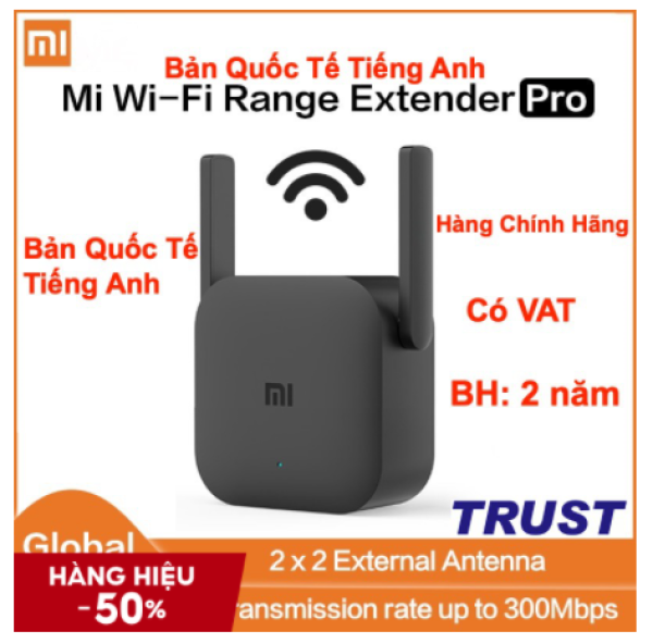 Xiaomi Kích sóng wifi, Mở rộng sóng Wifi, Tăng cường mạng Wifi -R03- Mi WiFi Repeater Pro - Mi WiFi Range Extender Pro