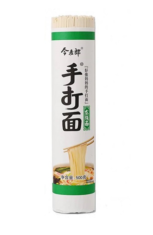 Mì Sợi Jinmailang Mì Sợi Tròn Nhỏ 500gr (xanh lá)