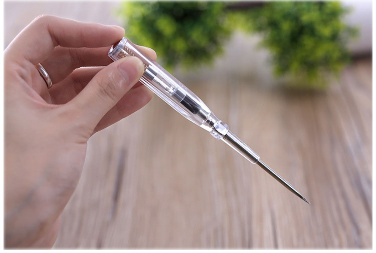 Bút thử điện trong suốt dài 14cm
