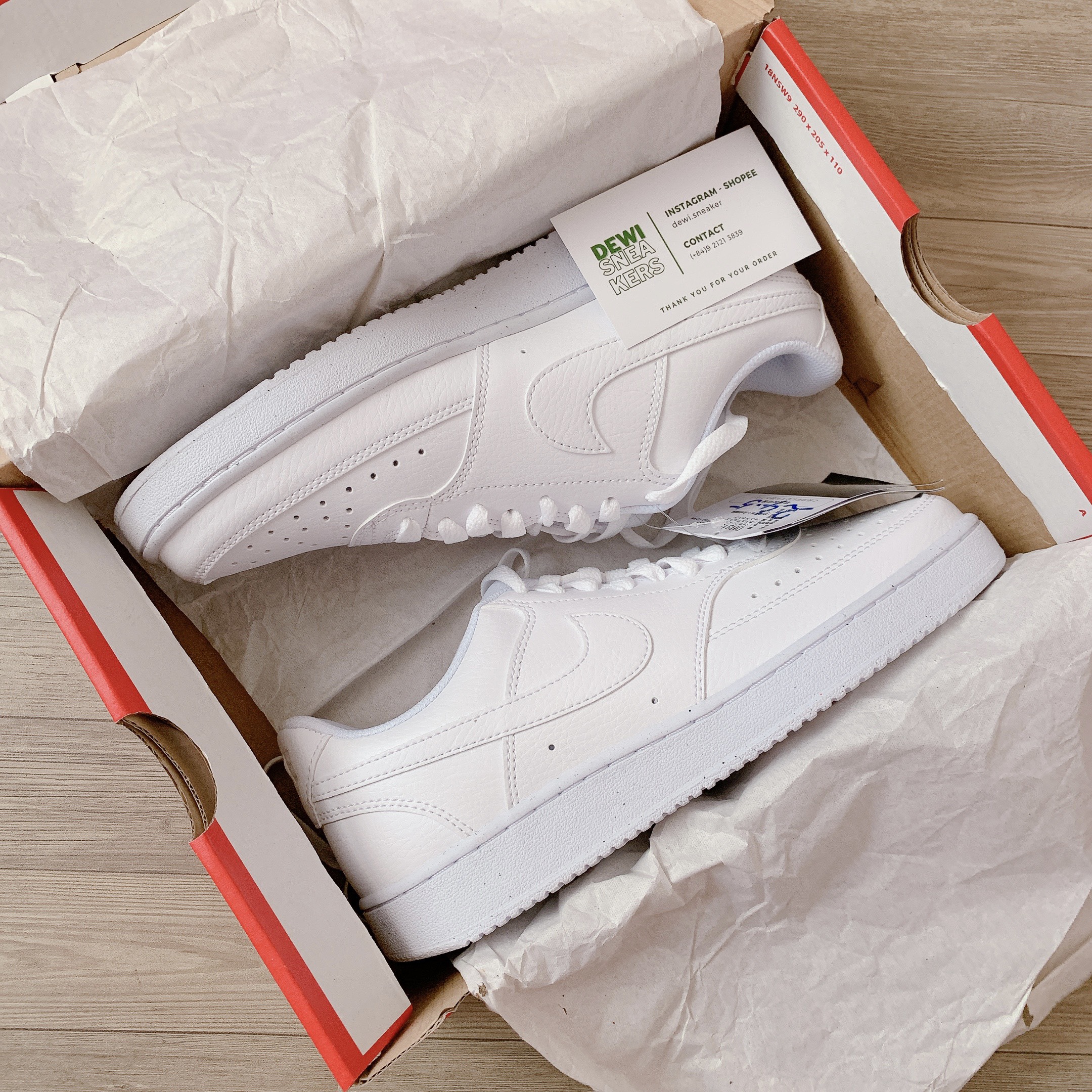 [Chính hãng] Giày Nike Court Vision Low hàng shipped US, JP