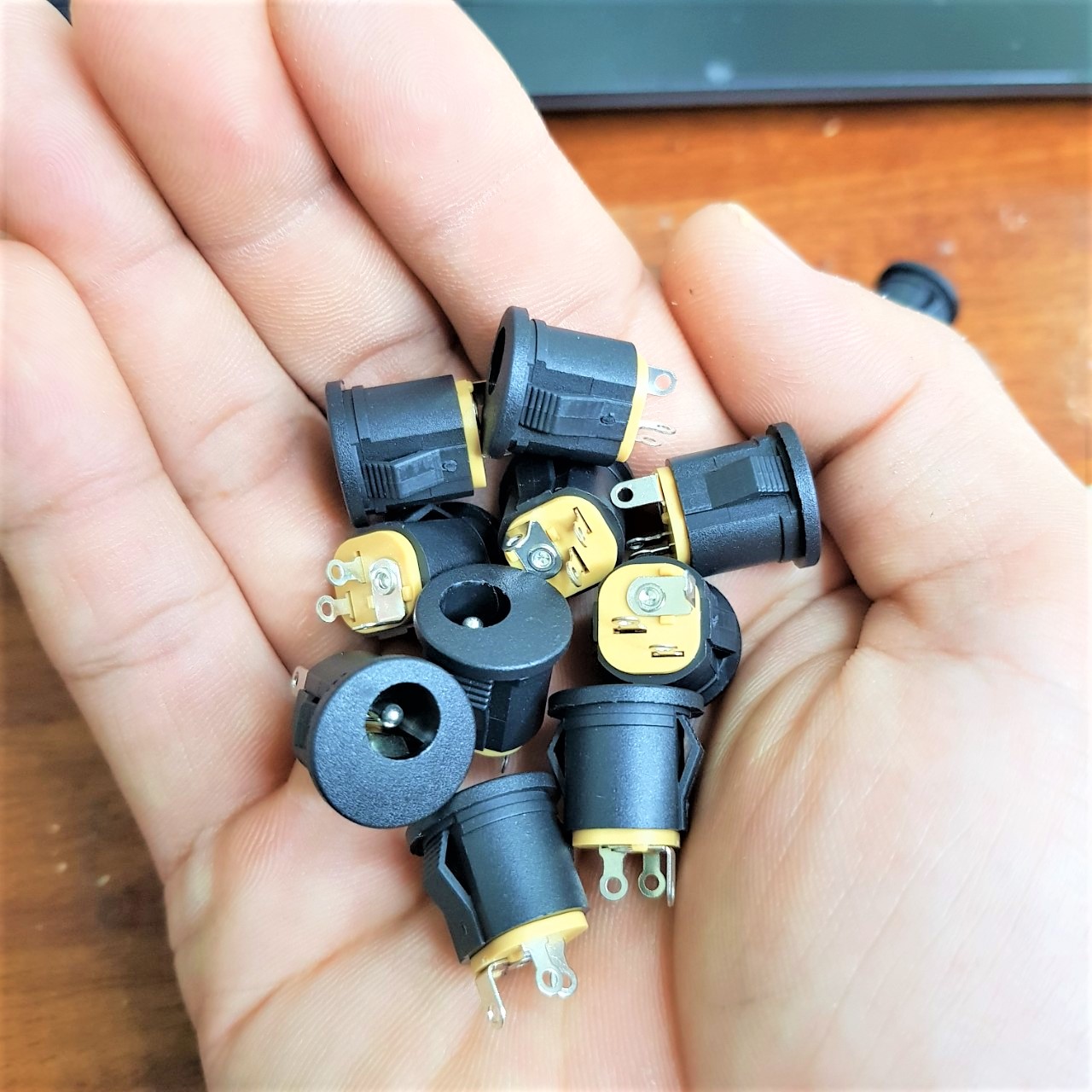 10 chiếc Jack Cắm Nguồn DC Cái 5.5*2.1mm