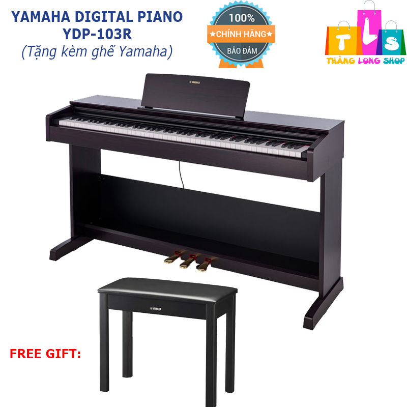 [ Chính hãng ] Đàn piano điện Yamaha YDP103R (YDP 103) - Diagital Piano Yamaha YDP-103R