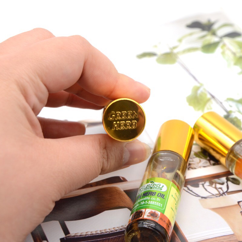 [COMBO 3 HỘP] Dầu Gió Xanh 2 Nắp SINGAPORE Nhập Khẩu - 24ml