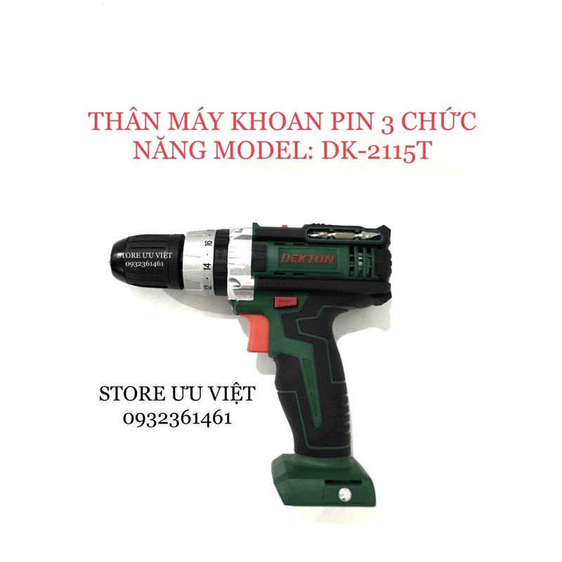 THÂN MÁY KHOAN PIN DK-2115T Dk-2115B