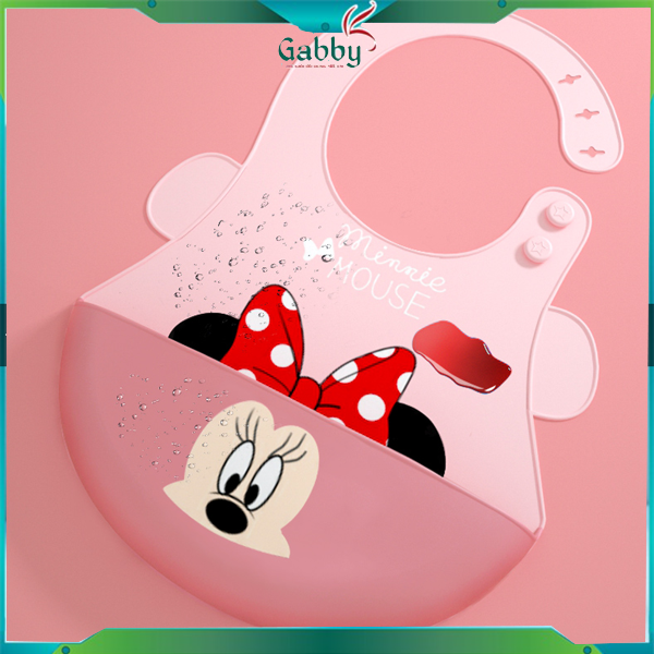 YẾM ĂN DẶM SILICON CHO BÉ DISNEY - GABBY STORE