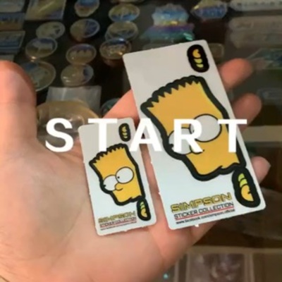 [HCM]Tem Simpson lấp ló phản quang dán xe  điện thoại