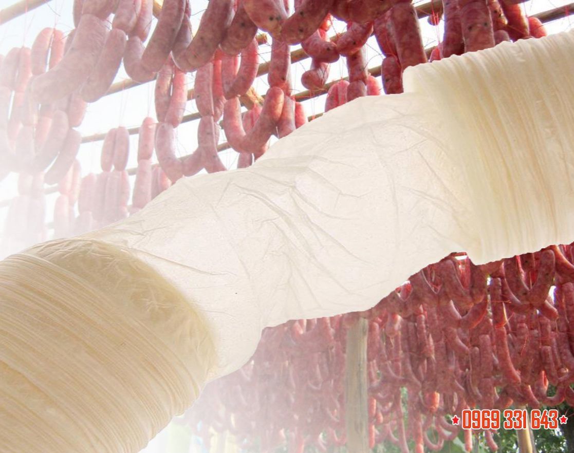 1 Collagen shell for making sausages size 28mm type 1 NDX of Viscofan Germany