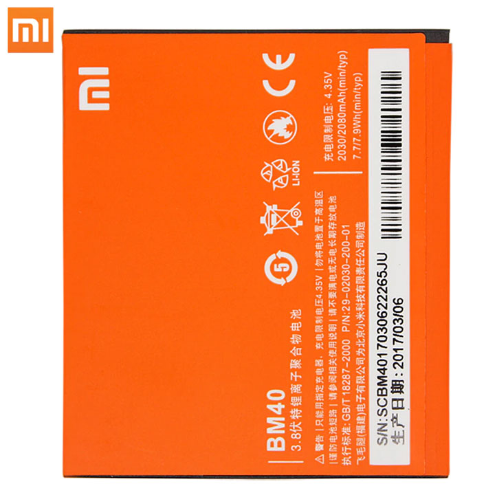 Pin Xiaomi REDMI 2A BM40 2030mAh zin