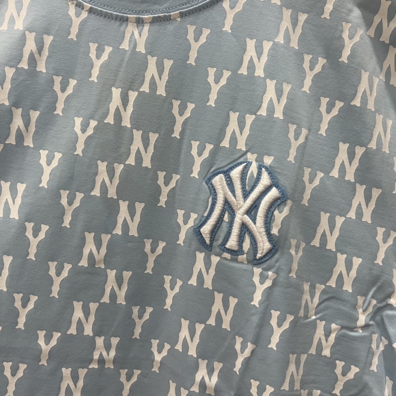 | Ảnh Thật | Áo Thun Mono Yankees Logo Thêu