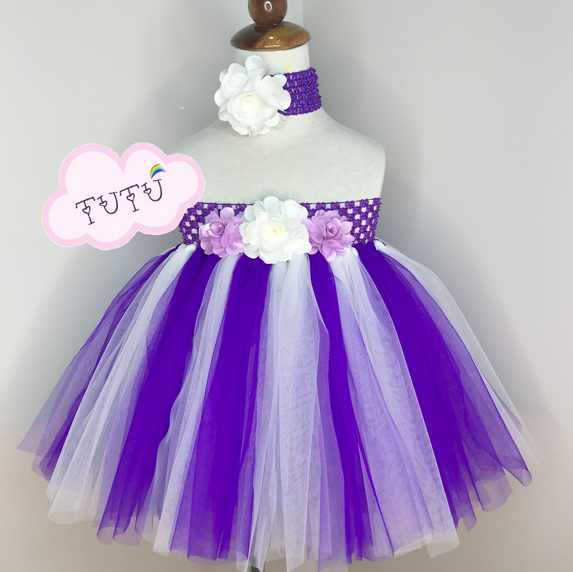 Thân chun 7cm có lót làm váy tutu