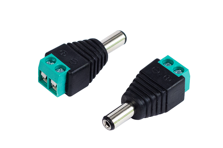 Jack nối nguồn 5.5*2.1mm đực - cái