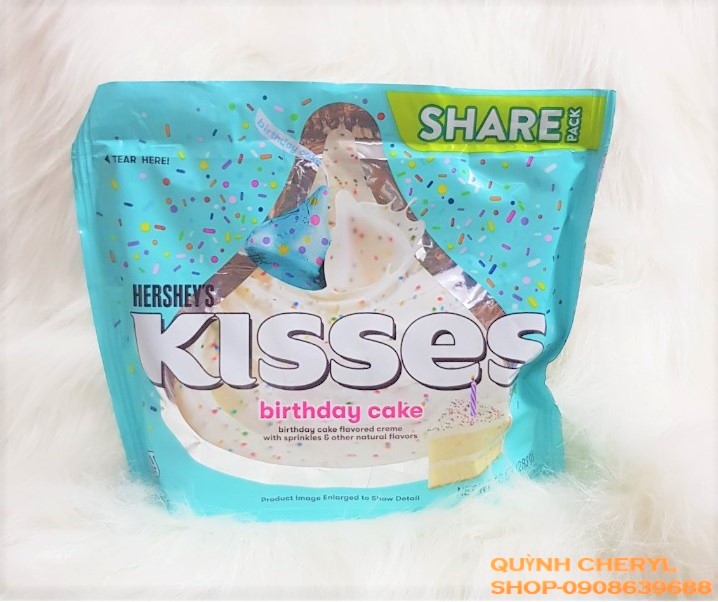 [HCM]Kẹo Socola Hersheys Kisses MỸ (Date 2022)
