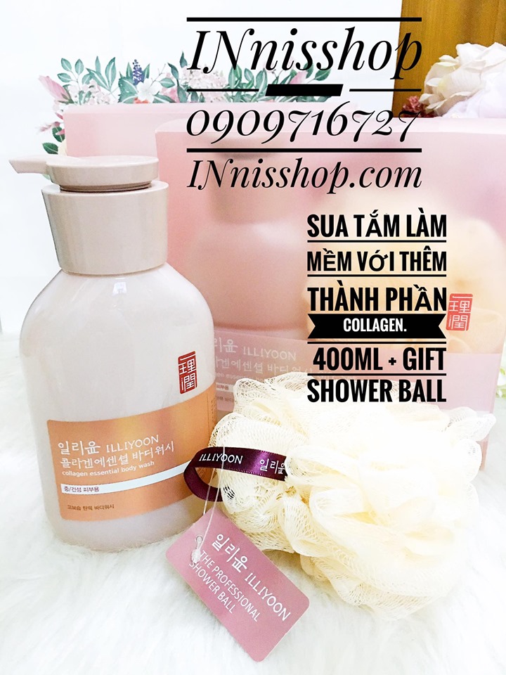SỮA TẮM ILLIYOON BODY WASH 400ml