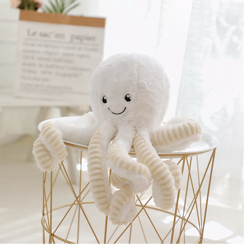 Cute big octopus doll octopus pillow plush toy comfort doll ocean doll birthday gift for girls