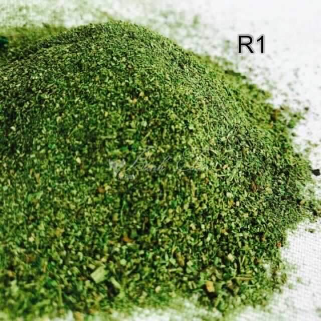 Rêu bột Xanh, Nâu (100gr)