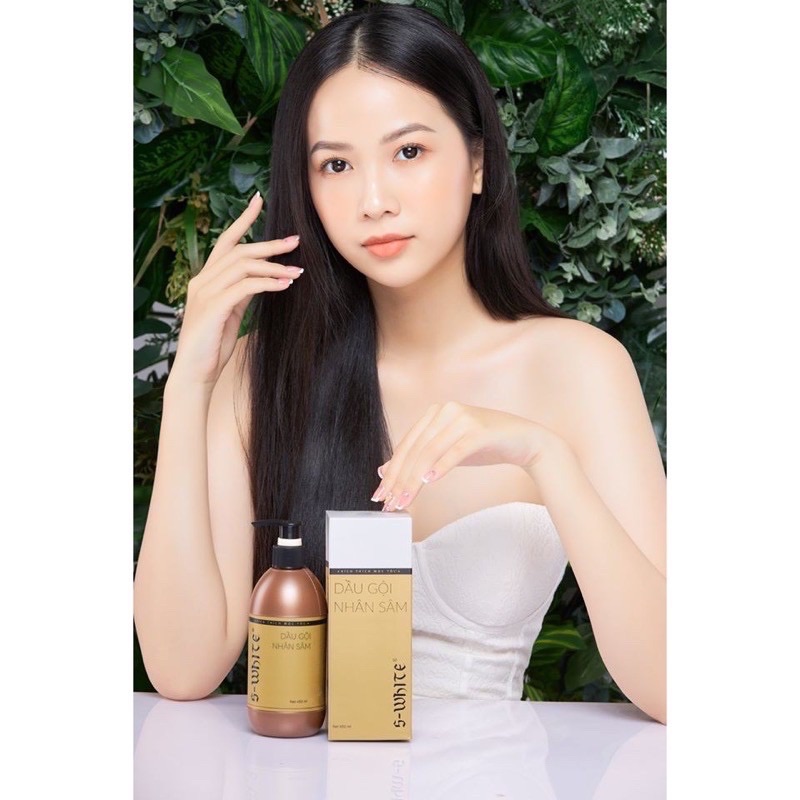 [HCM]Dầu gội nhân sâm đào Swhite 450ml