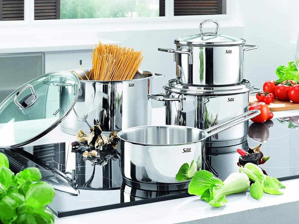 [Trả góp 0%]Bộ nồi Silit 10 món Alicante