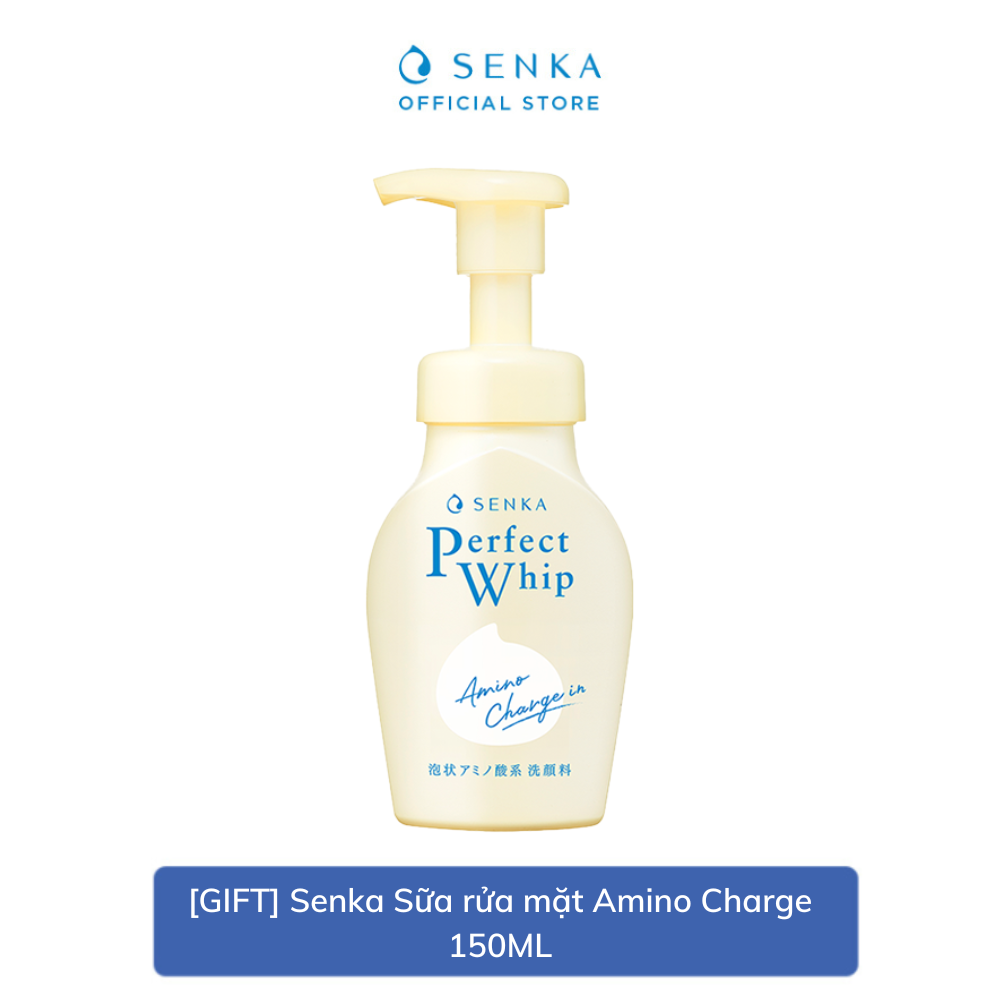 [GIFT] Bọt rửa mặt Senka Amino Charge 150ML