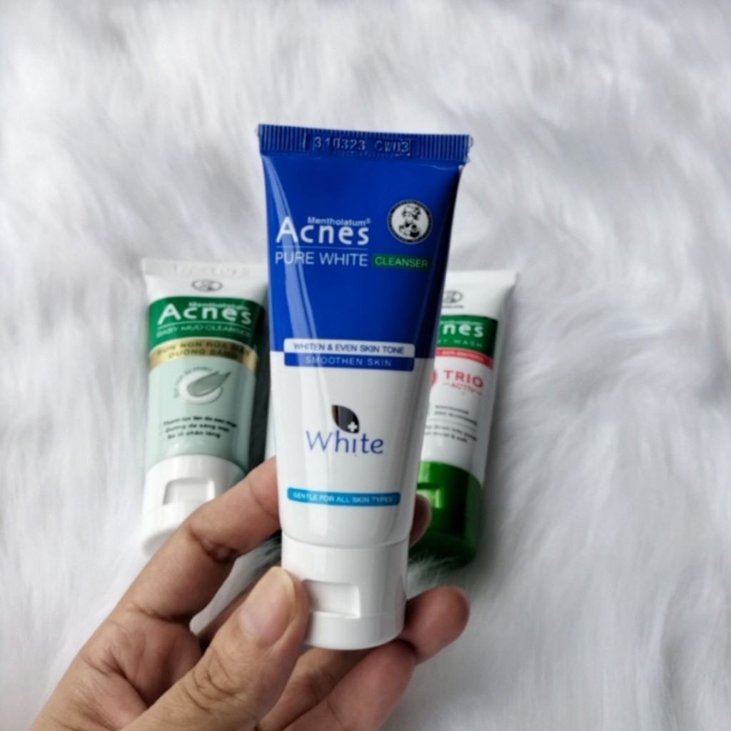 Combo 4 tuýp Kem rửa mặt Acnes 25g - Hàng Mẫu