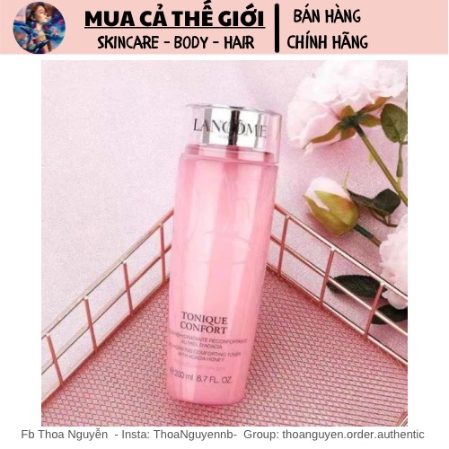 [GIẢM 5% ĐƠN 129K]Nước hoa hồng Toner Tonique Confort