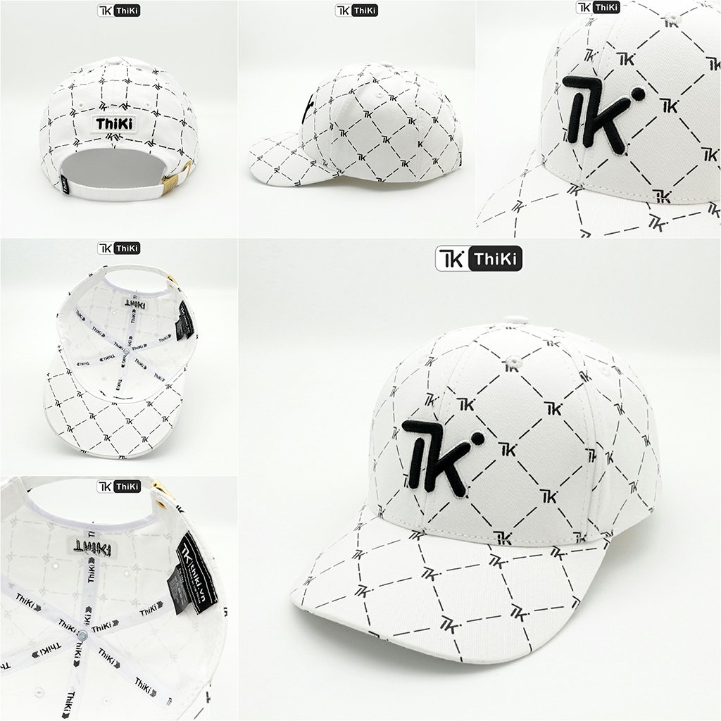 Mũ Nón Lưỡi Trai Monogram THIKI chính hãng