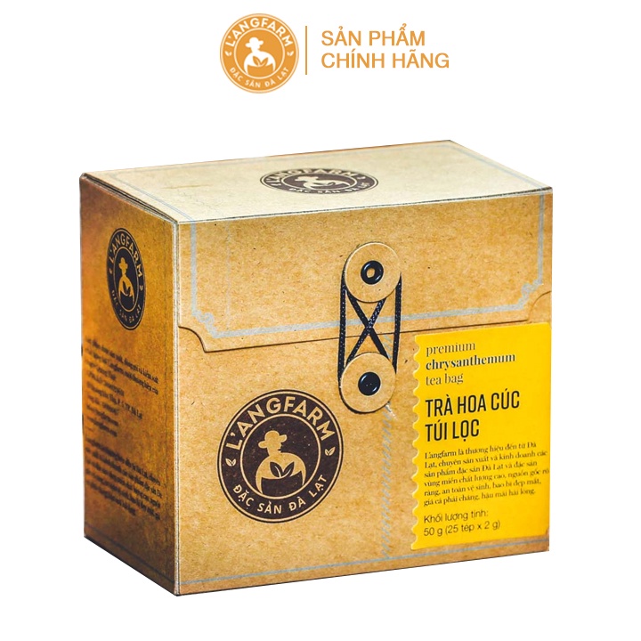 L'angfarm - Trà hoa cúc túi lọc - Đặc Sản Đà Lạt