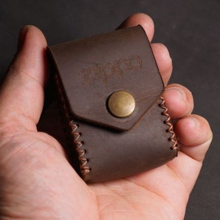 Bao Da Zippo RAM Leather Da Sáp Ngựa