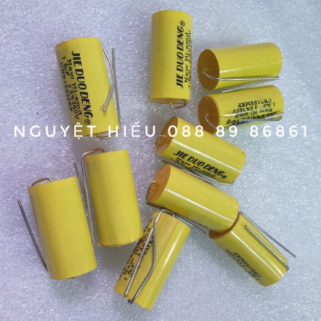 [VN] 5 con tụ lọc phân tần loa 1.5uF-250V