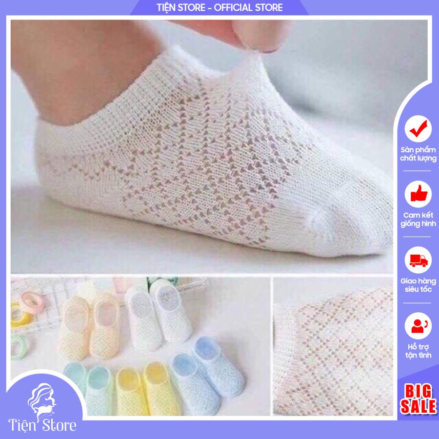 Set 5 Đôi Tất Thông Hơi Cho Bé  (Túi Zíp) [Tiện Store]