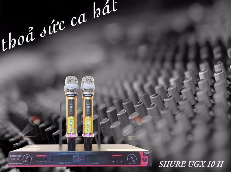 Mic không dây Shure UGX10ii