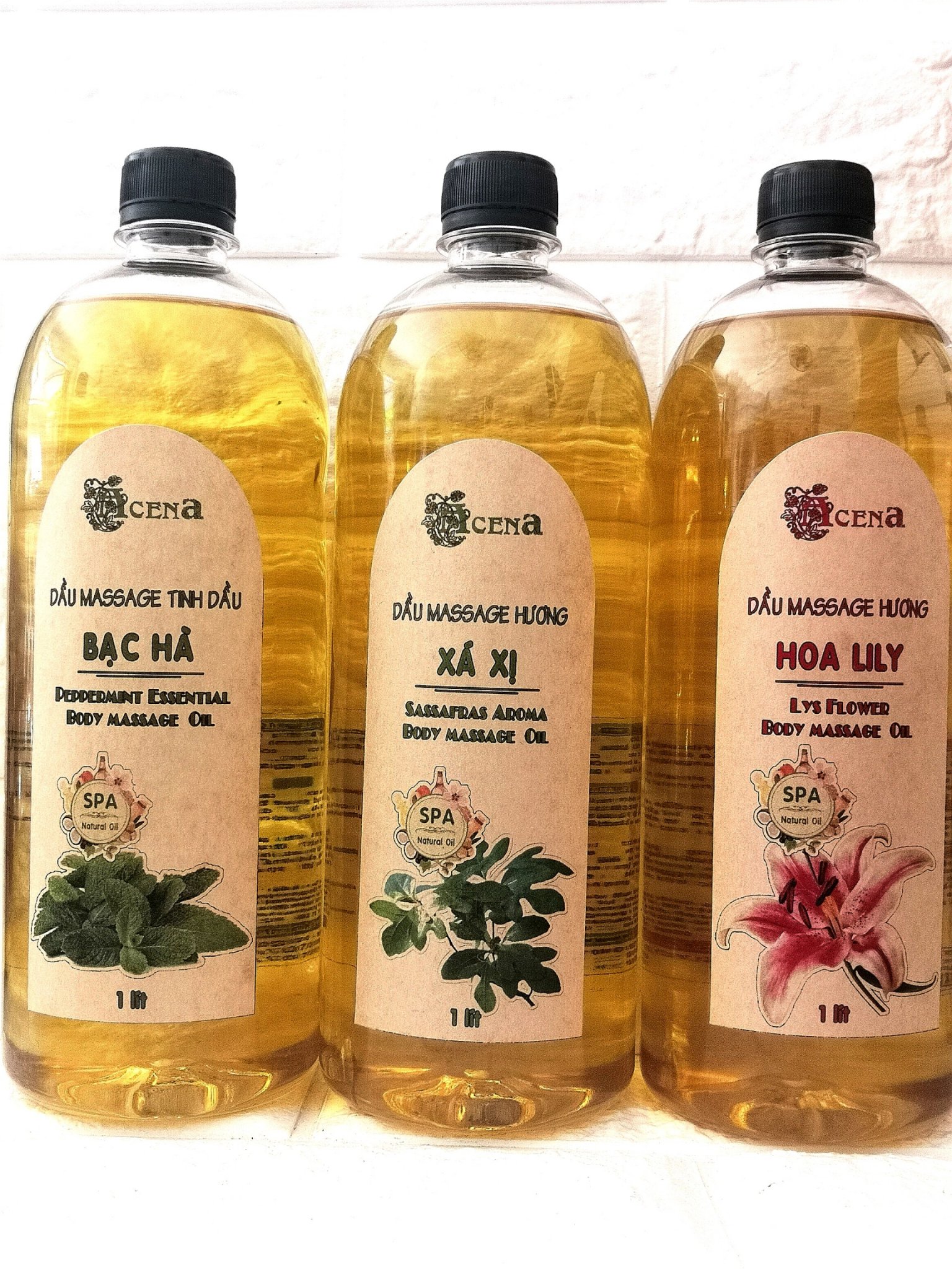 Dầu Massage Body Xá Xị ACENA 1000ml