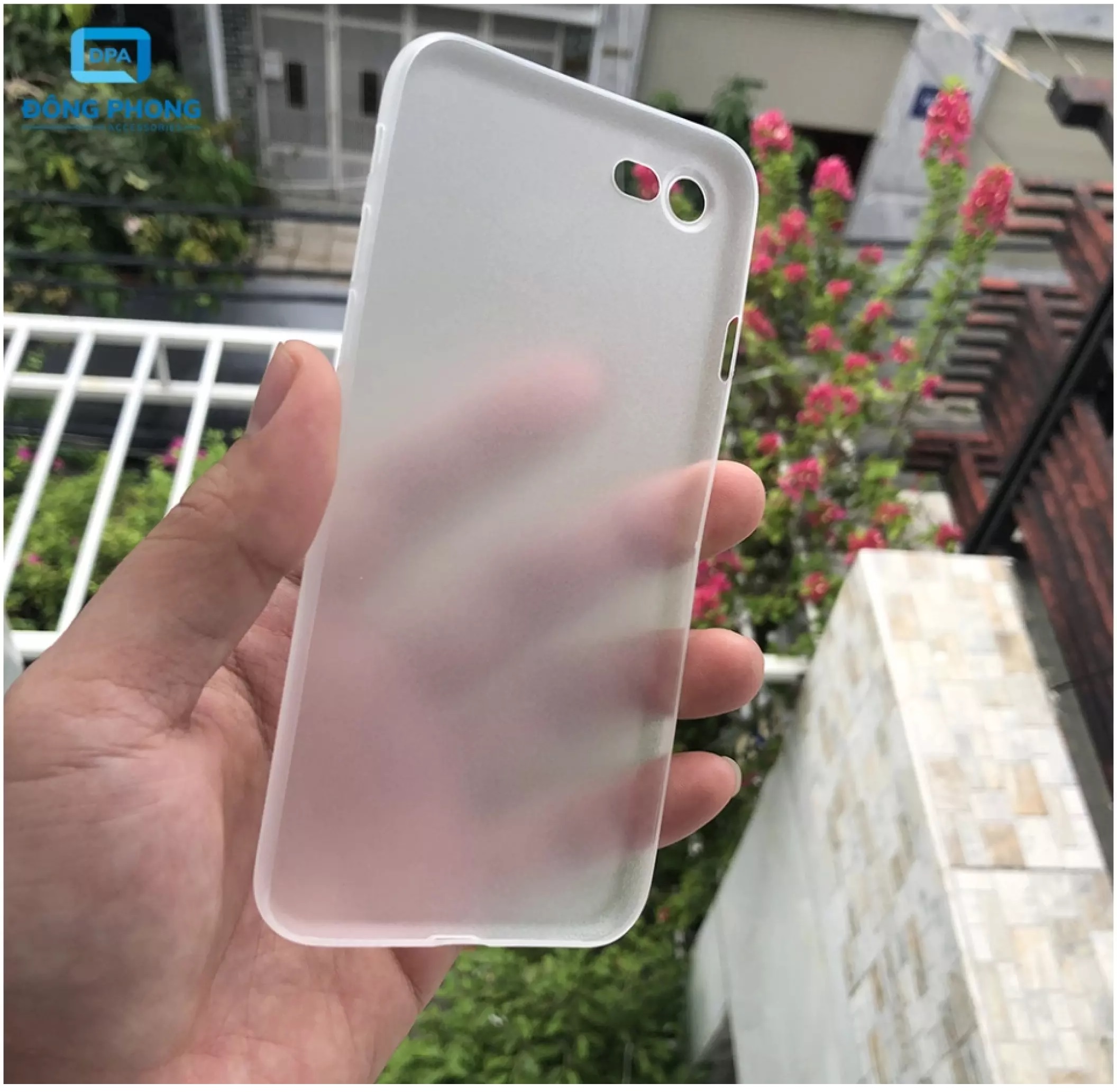 Ốp Lưng Siêu Mỏng Cho iPhone 7, iPhone 8, iPhone SE 2020 (ốp không bị ố vàng khi sử dụng)
