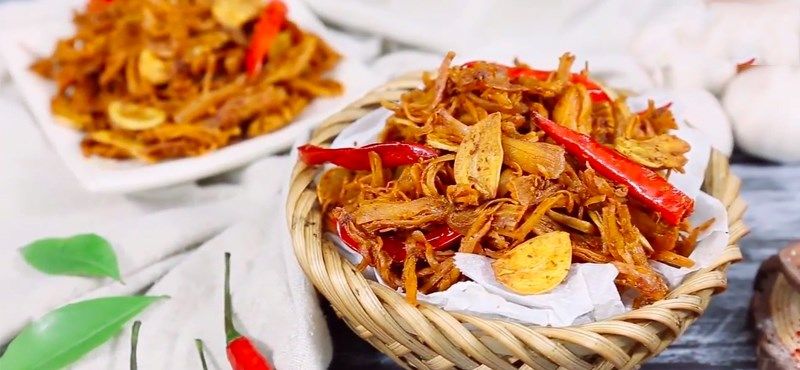 Khô gà bơ tỏi thượng hạng [GIÁ RẺ] - 500gr