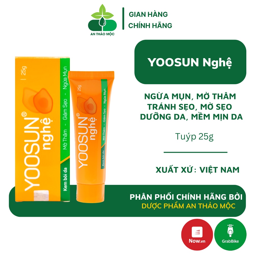 Kem Yoosun nghệ hỗ trợ làm mờ thâm sẹo ngừa mụn tránh sẹo dưỡng da làm mịn
