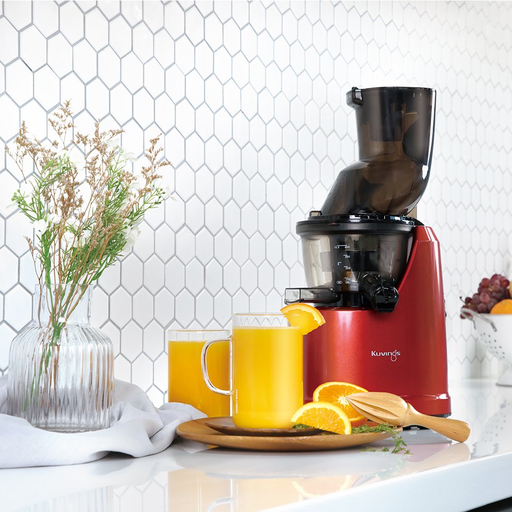 [Trả góp 0%]Máy ép trái cây tốc độ chậm Kuvings NS-1725CBC2 (400ml) - Màu đỏ