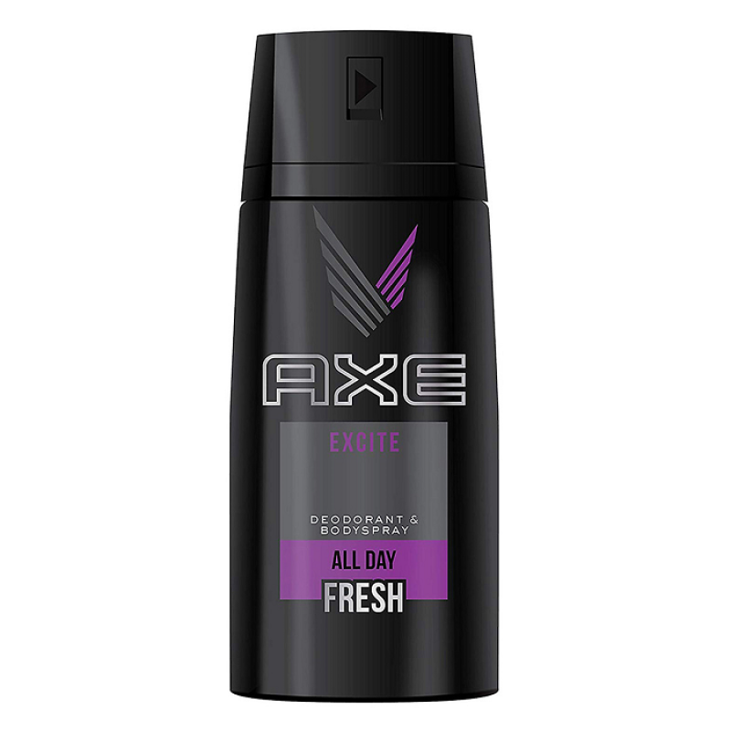 Xịt khử mùi toàn thân nam Axe 150ml - Excite
