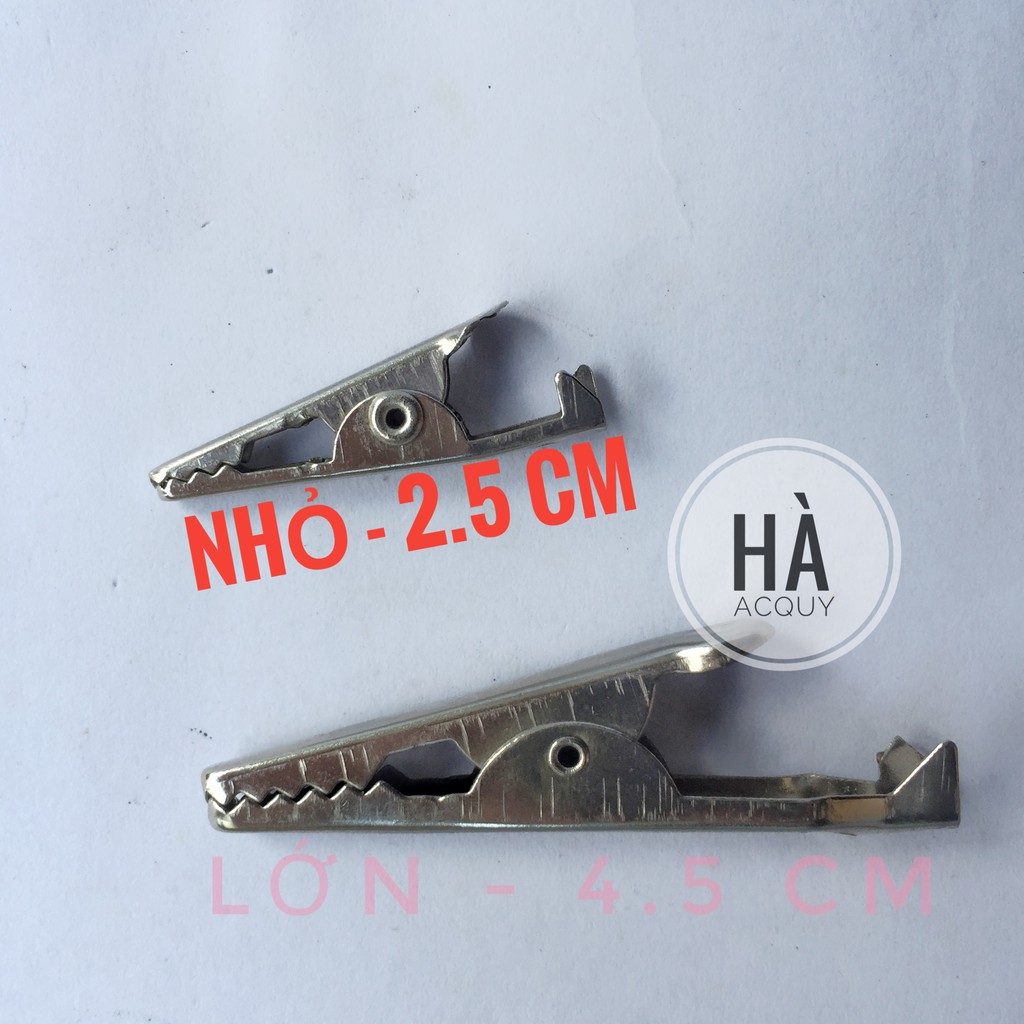 10 cặp kẹp cá sấu nhỏ - 2.5 cm