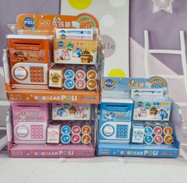 Két sắt mini POLI cho bé chạy pin