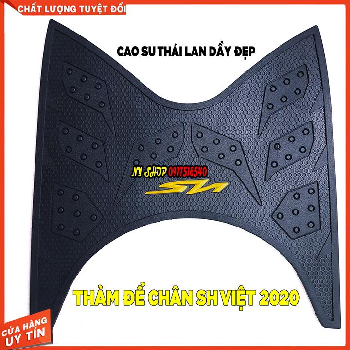 THẢM ĐỂ CHÂN SH 2020 - 2021 CAO SU DẦY ĐẸP