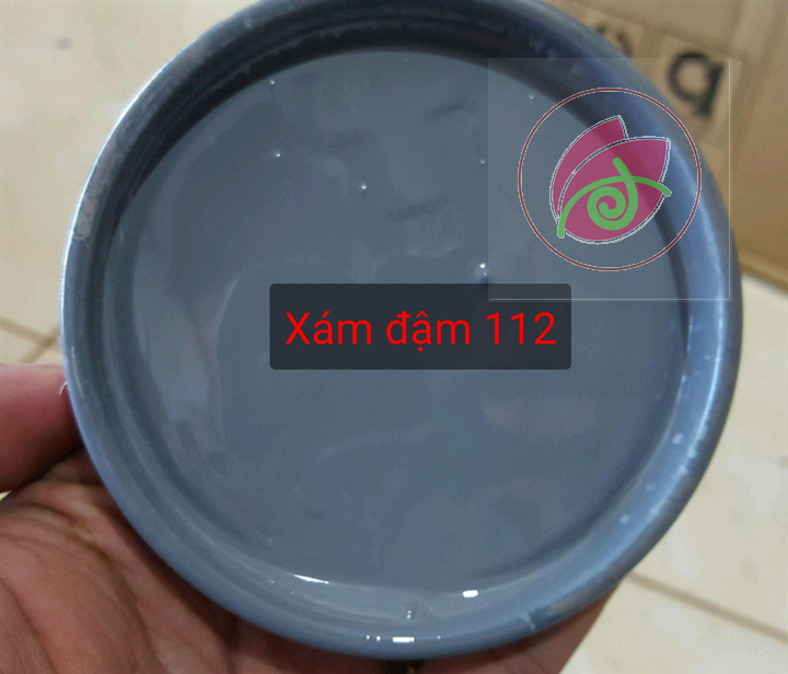 Sơn chậu kiểng màu xám đậm, sơn chậu cảnh 1k yes 400g , 800g