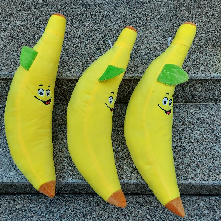 CHUỐI NHỎ VUI VẺ NHỒI BÔNG 55CM