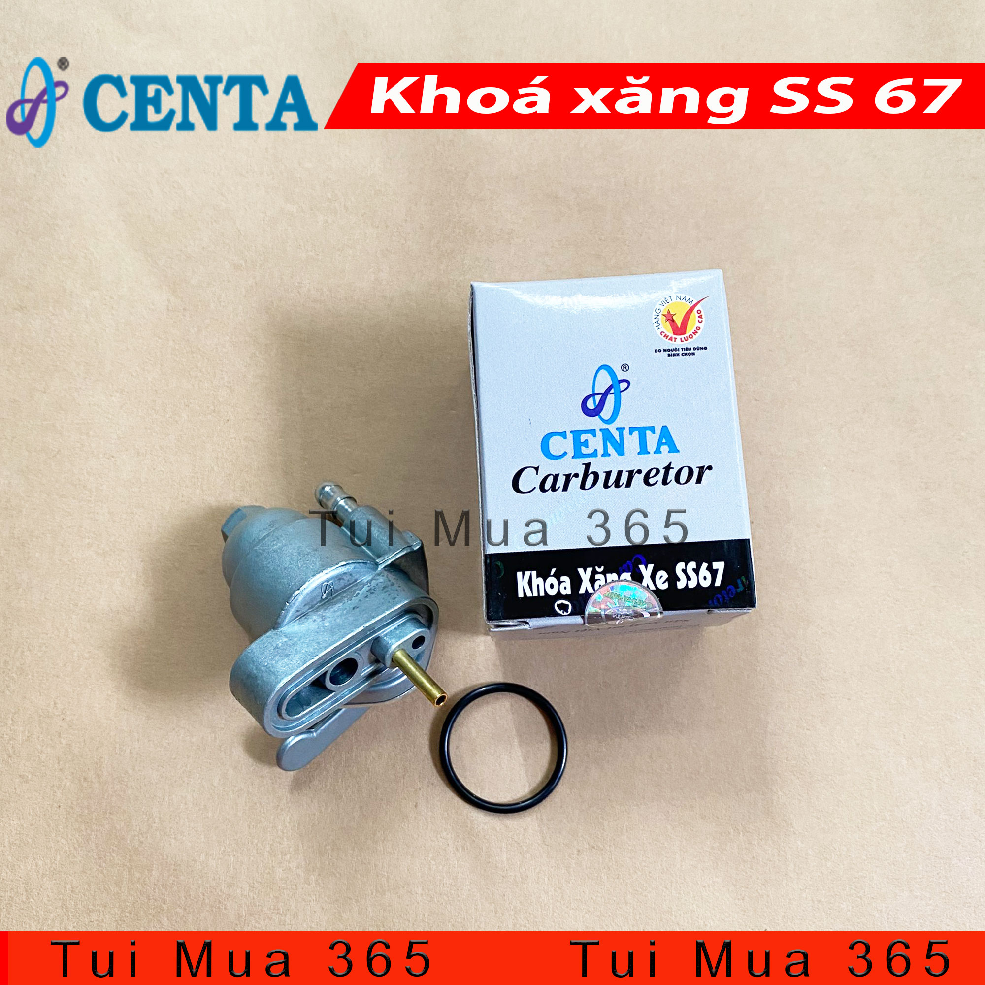 Khóa xăng SS 67 Centa