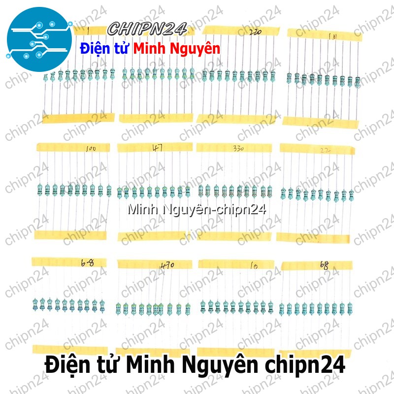 [10 cái] (K184) Cuộn cảm vạch 1/4W DIP 0307 (100uH/220uH/330uH/470uH/1MH/1.5MH/2.2MH/3.3MH/4.7MH/10MH)- [Chọn Loại] - HHH.00351