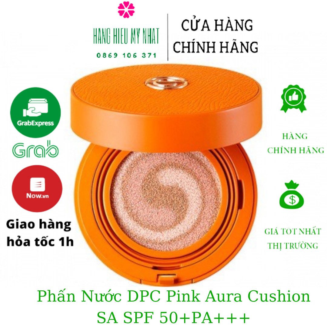 Phấn Nước DPC Pink Aura Cushion SA SPF 50+PA+++